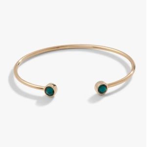 Alex & Ani Emerald Cuff Bracelet - Brand New